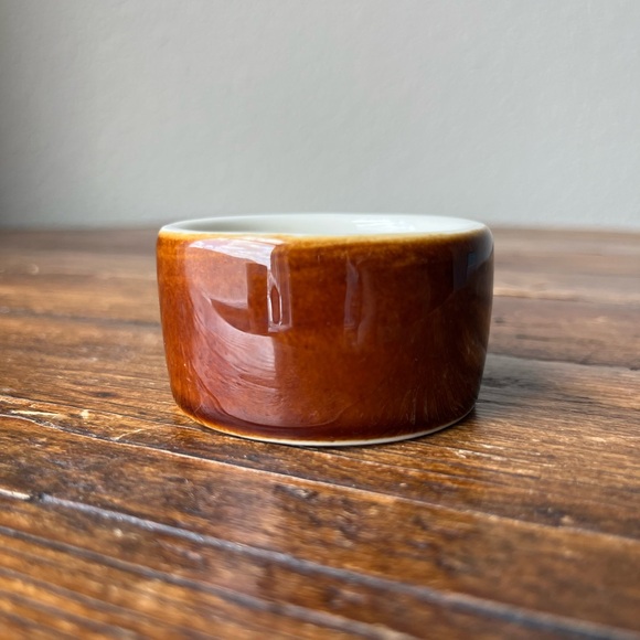 Hall Pottery #915 2oz Round Ramekin or Cheese Pipkin Made in USA - Picture 3 of 7